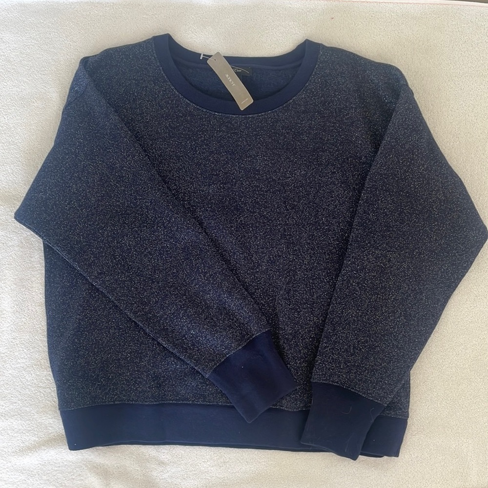 J Crew sparkly sweatshirt